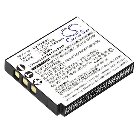 Bsc Preferred Jupio CFU0011 Camera Replacement Battery CS-NP50FU.2